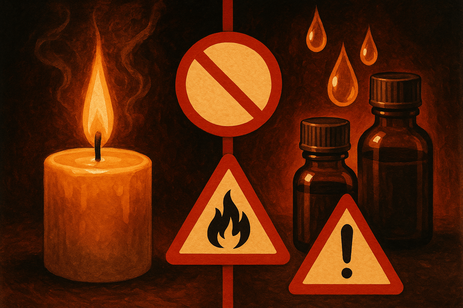 Pourquoi les huiles essentielles peuvent-elles être dangereuse