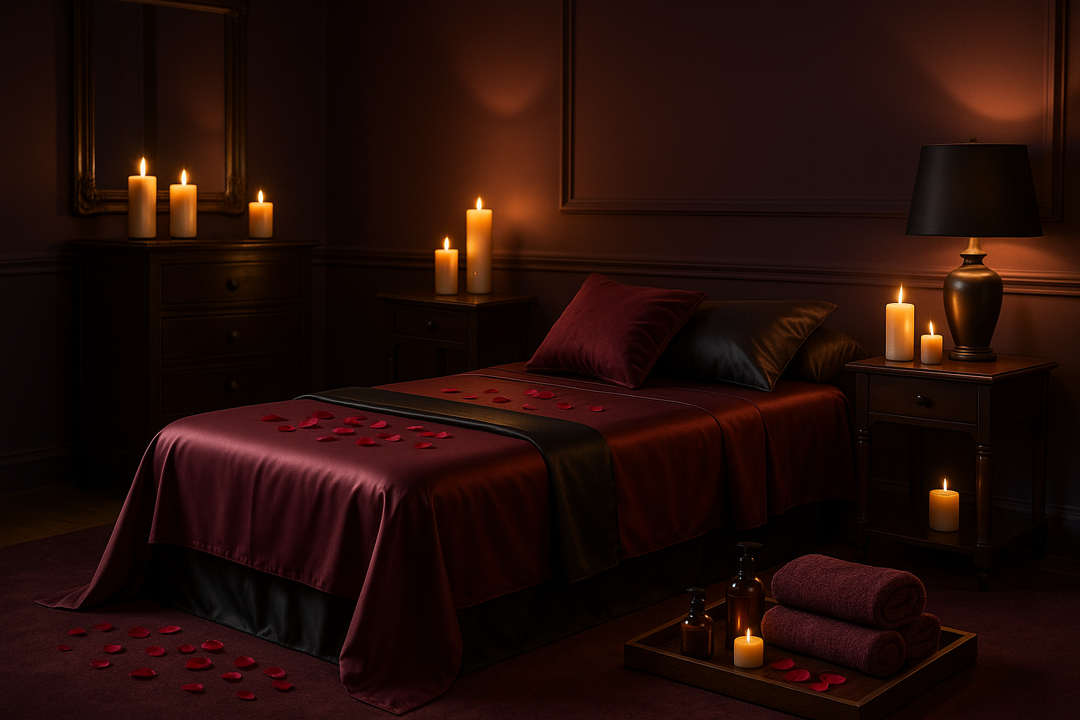 Chandelle pour vos séances de massage