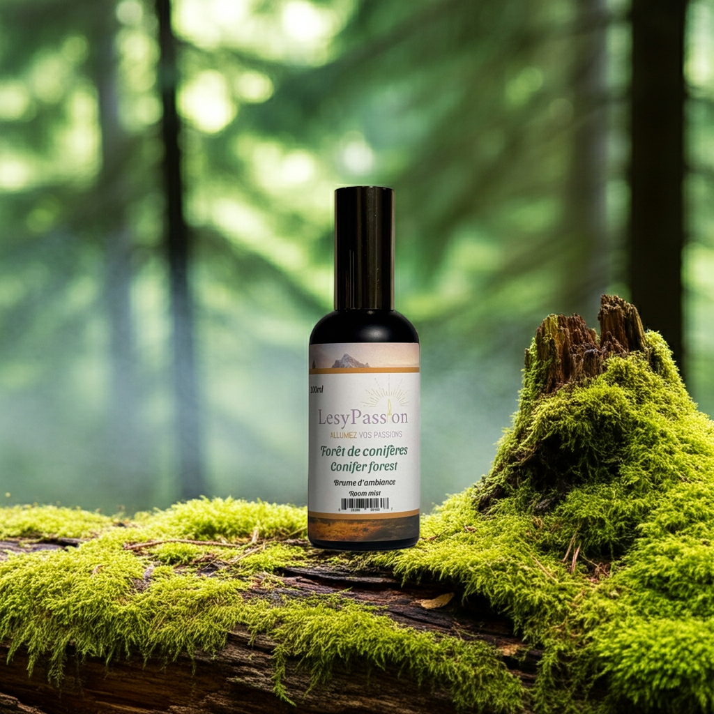 Forêt de conifères