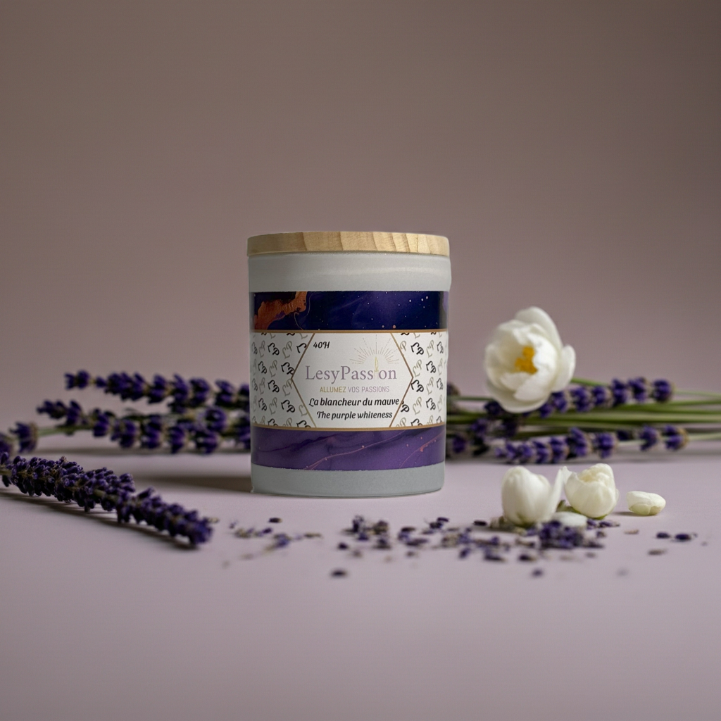 The purple whiteness