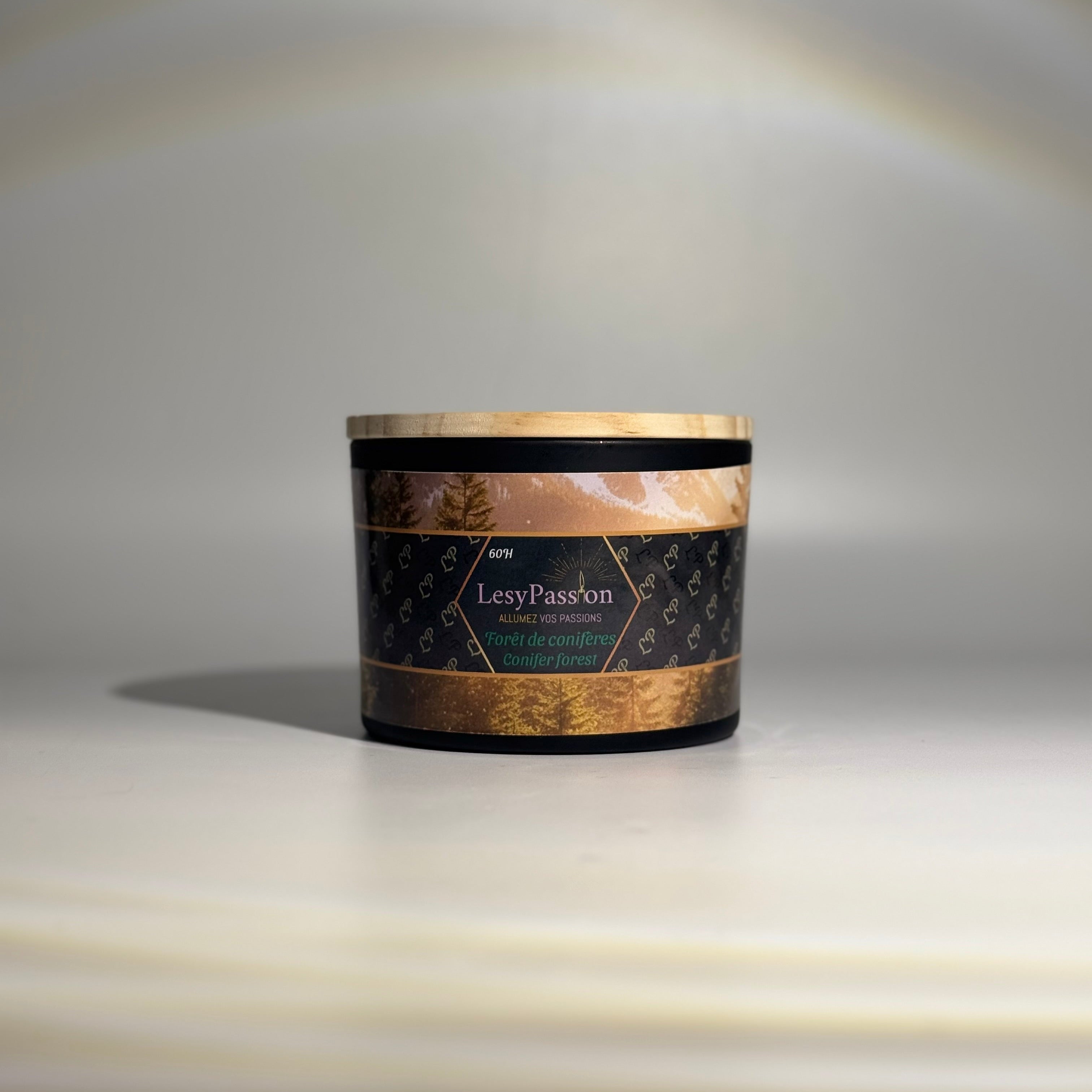 Forêt de conifères