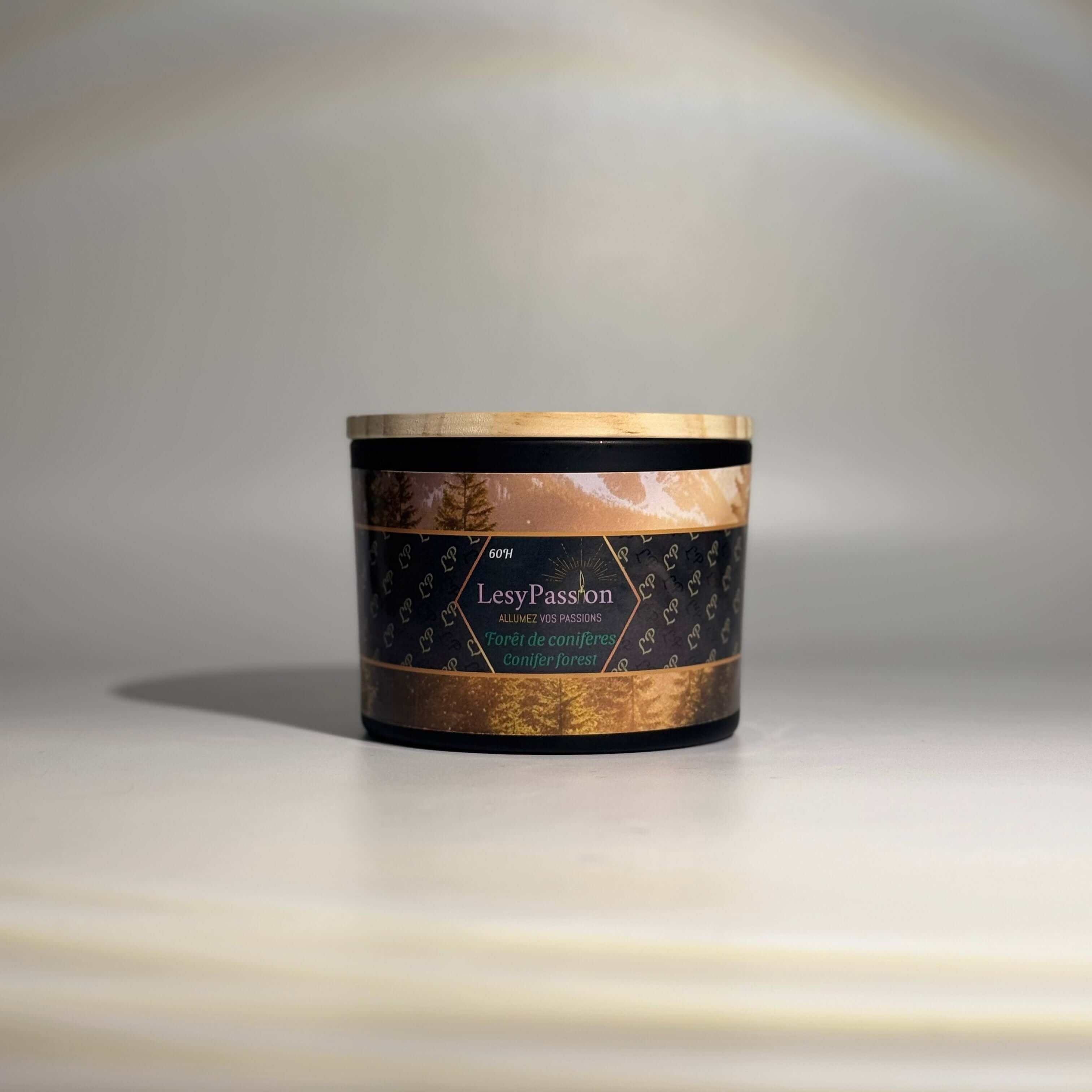 Forêt de conifères