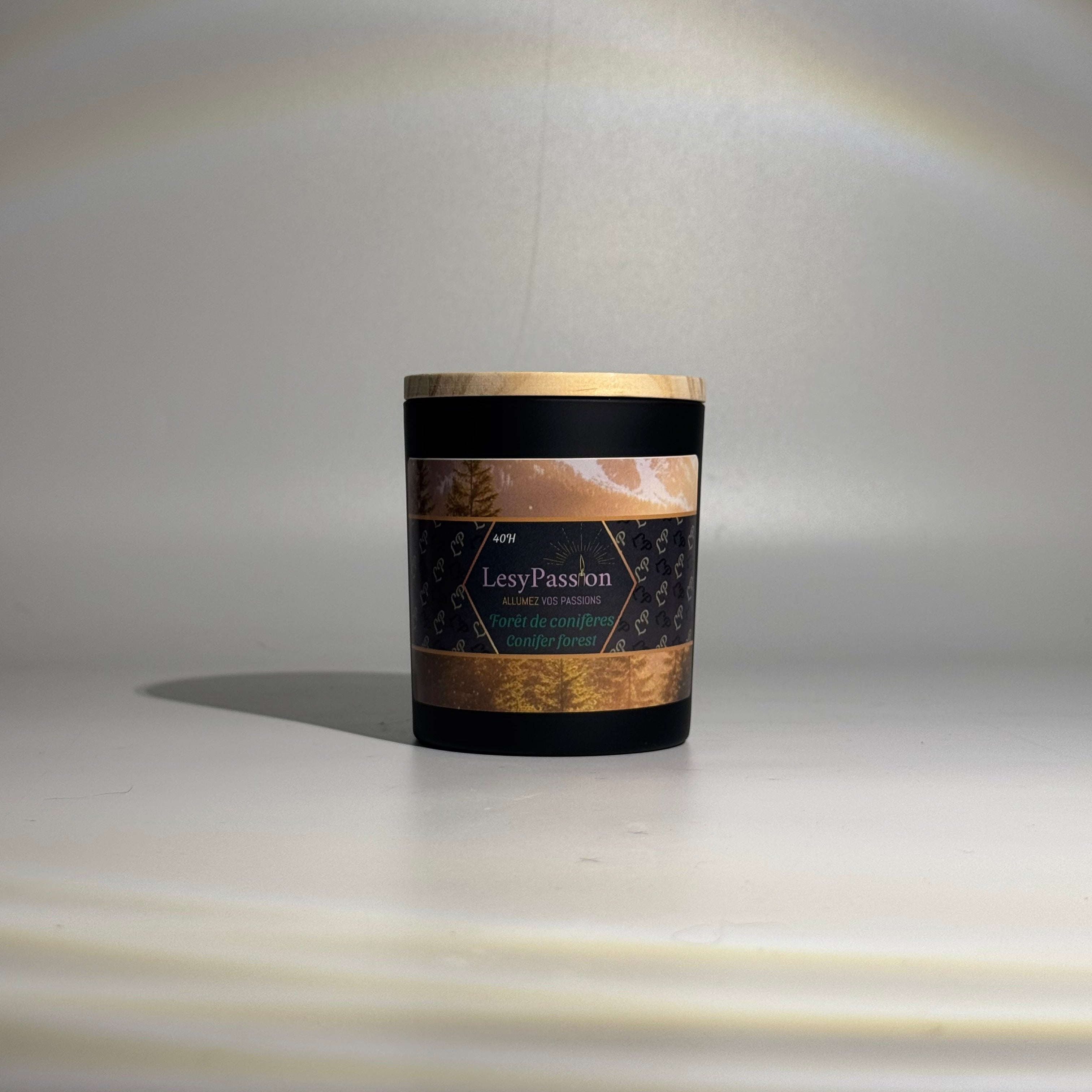 Forêt de conifères